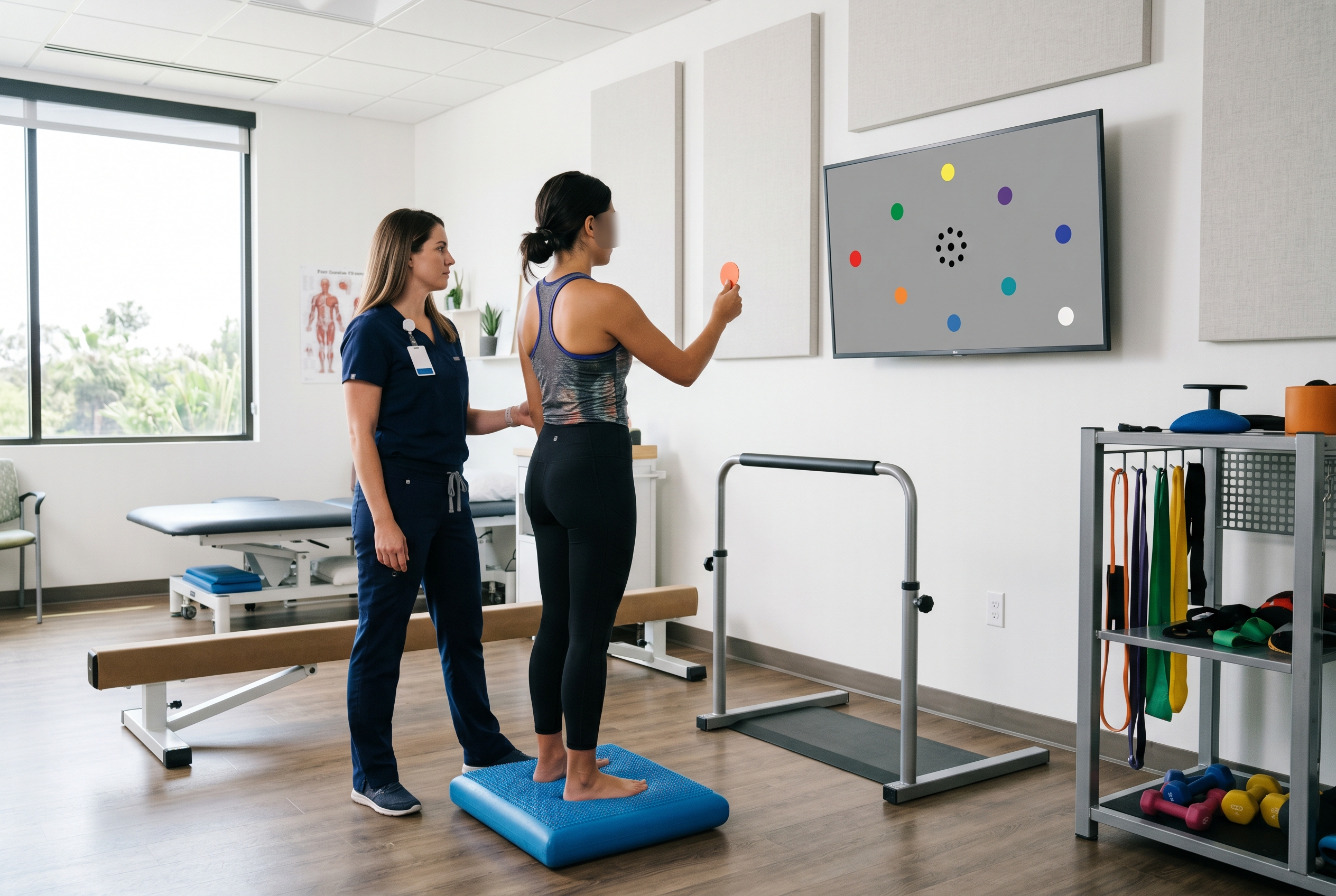 Clinical rehabilitation setting for post concussion syndrome treatment San Diego