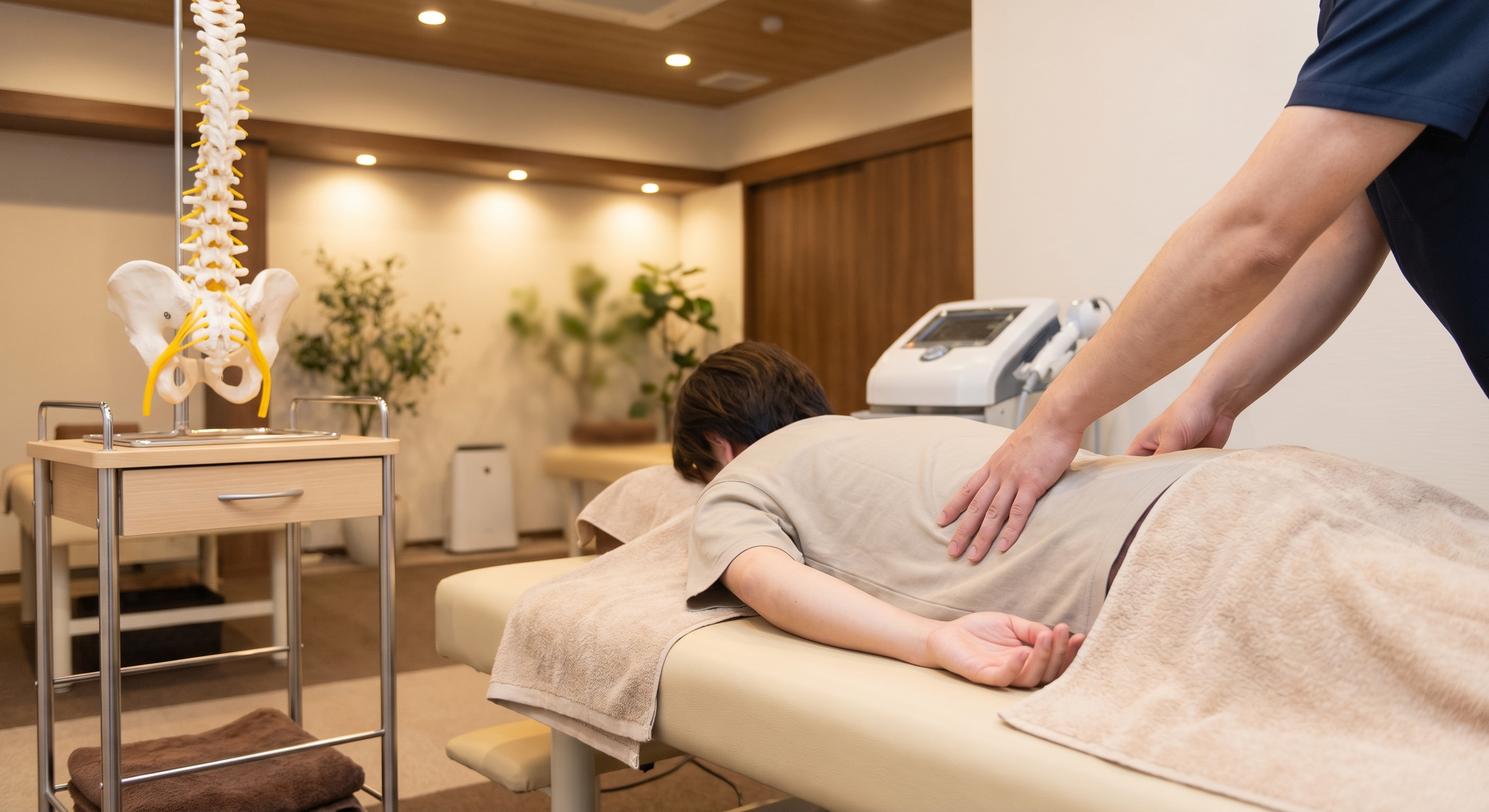 Clinical exam for sciatica treatment in a San Diego chiropractic neurology office