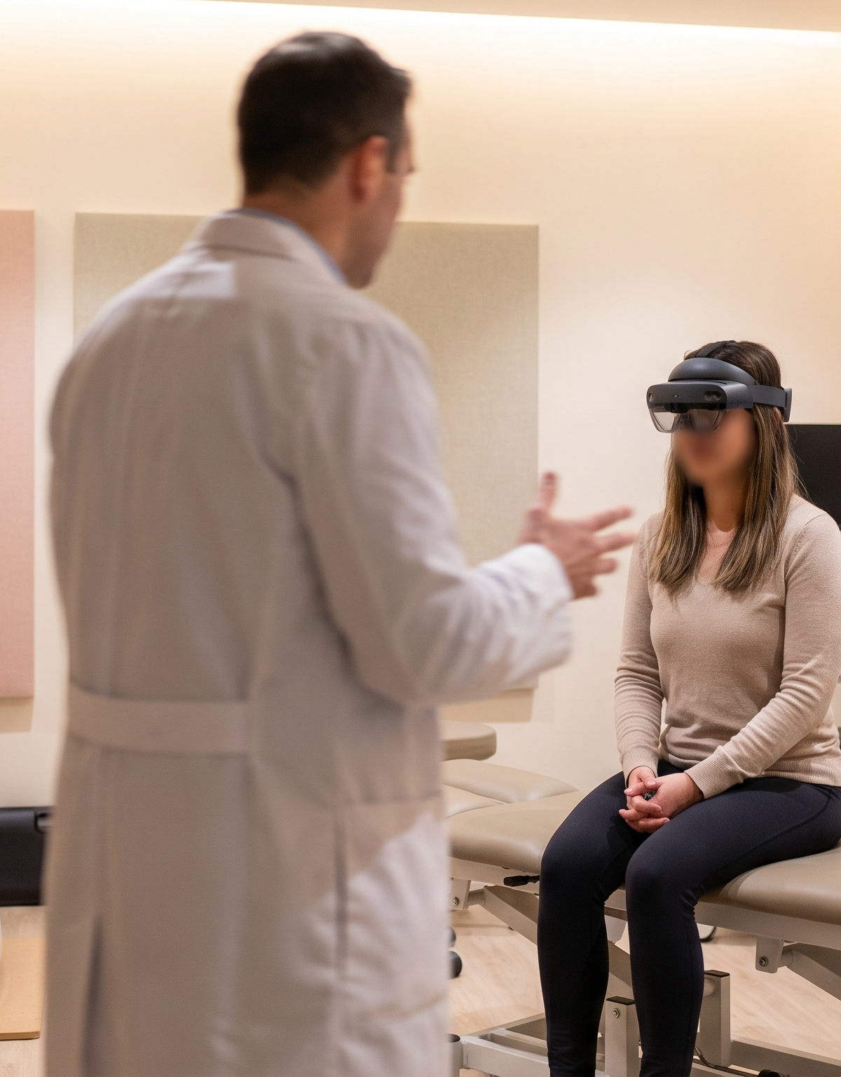 Clinical concussion rehabilitation assessment in a San Diego neurology office